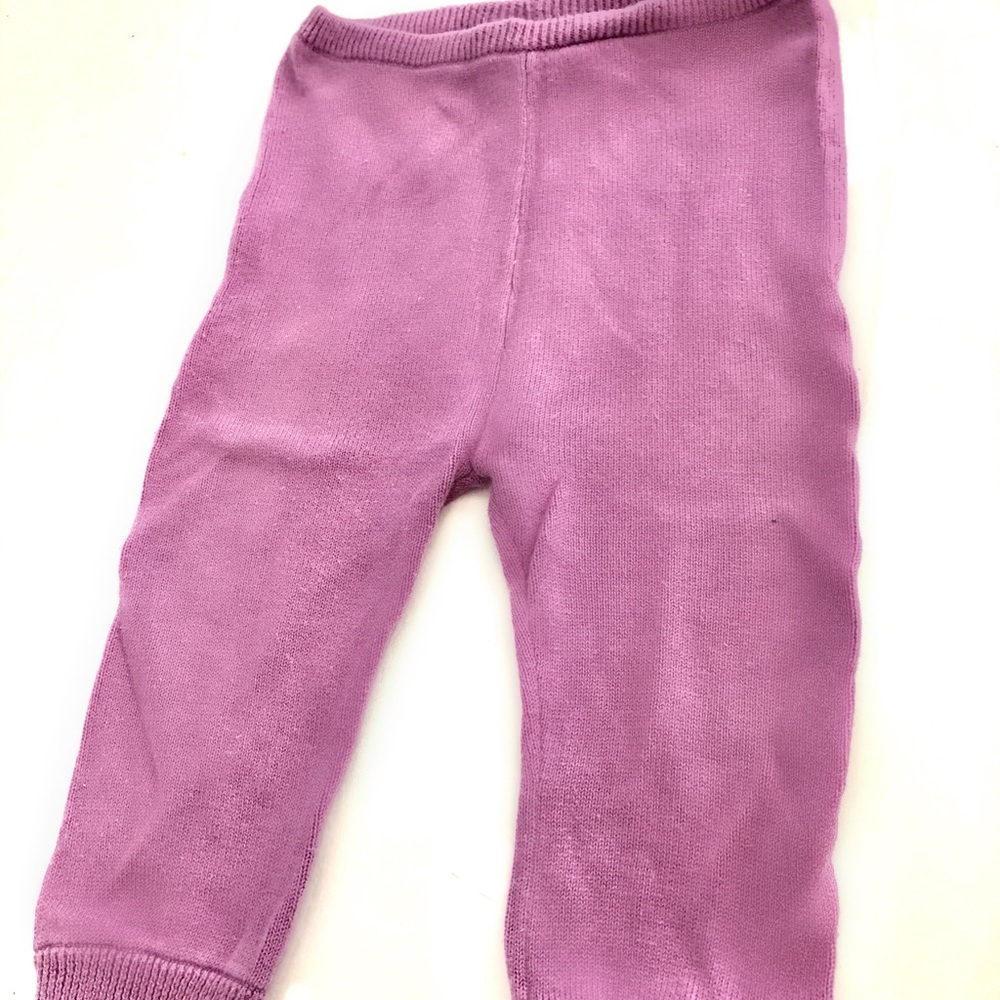 Egg by Susan Lazar Baby Girl Knit Pants - 3mo